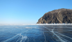 Байкал зимой.