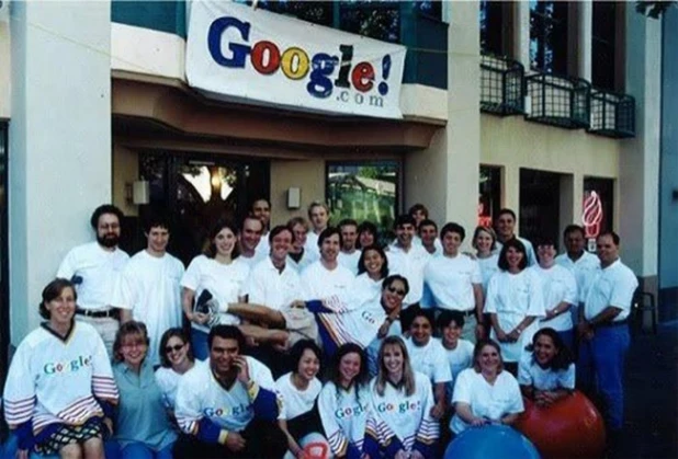 Первая команда Google, 1999 год.