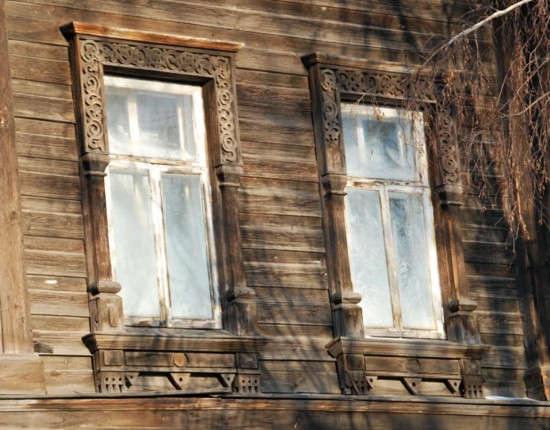 Дом Лесневского в Барнауле.