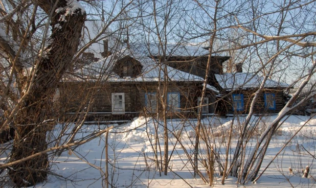 Дом Лесневского в Барнауле.