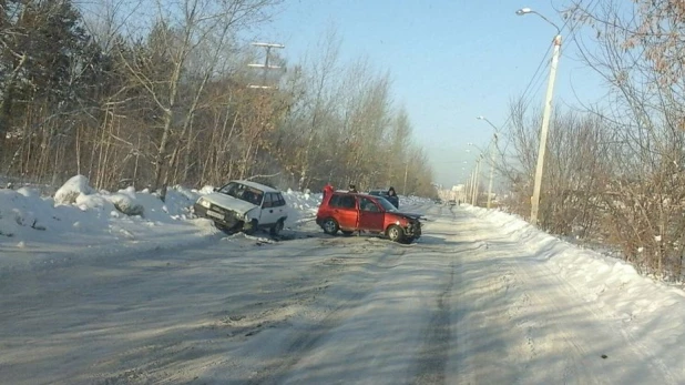 ДТП на Южном тракте.