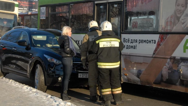 VIP-авария в Барнауле.