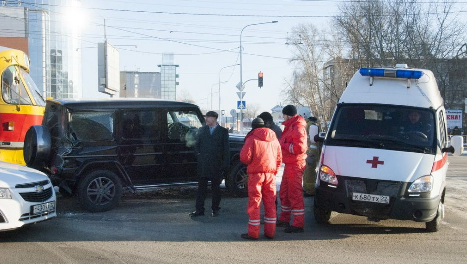 VIP-авария в Барнауле.