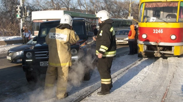 VIP-авария в Барнауле.