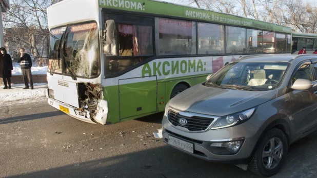 VIP-авария в Барнауле.