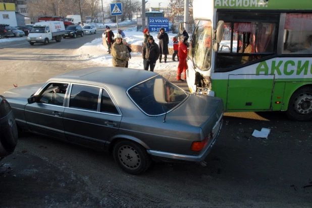 VIP-авария в Барнауле.