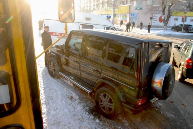 VIP-авария в Барнауле.