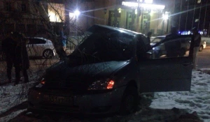 Авария на проспекте Ленина в Барнауле.