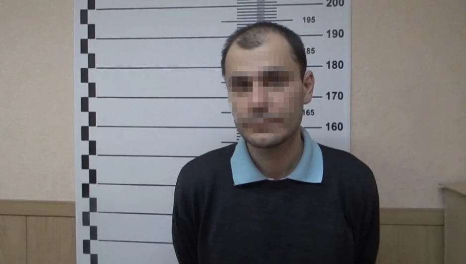 Задержание разбойника в Бийске.