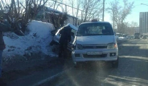 ДТП с участием такси на ул. Шевченко.