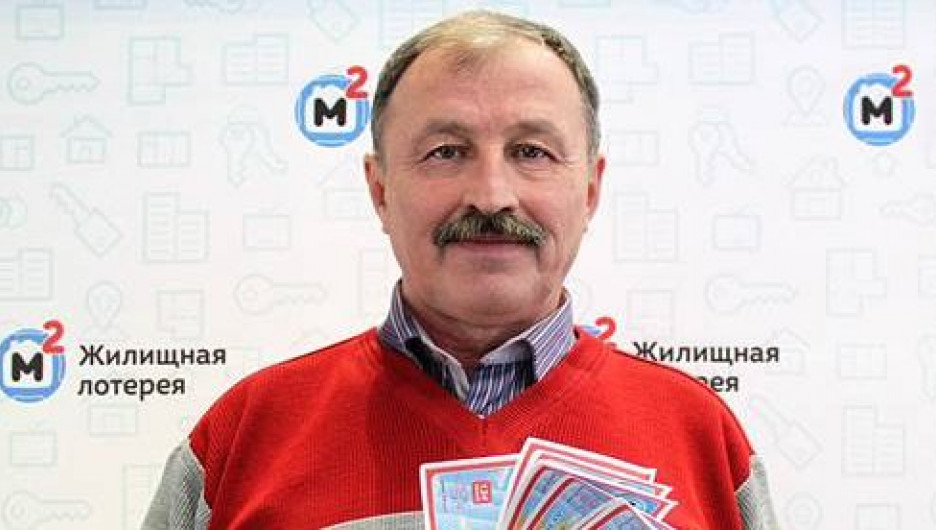 Валерий Безменов, выигравший в лотерею.