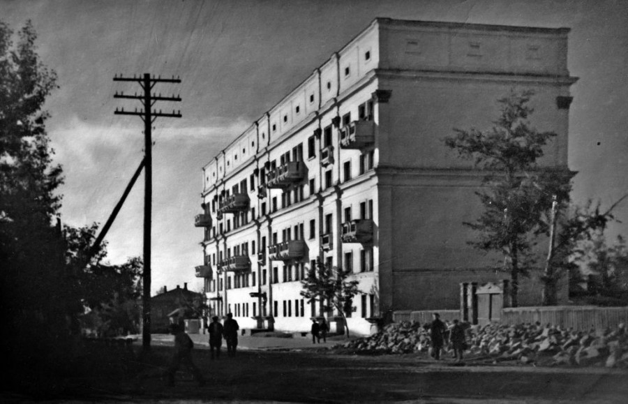 Барнаул в конце 40-х годов ХХ века.