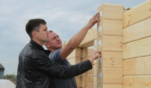 Дома из клееного бруса.