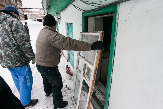 Разруха на Барнаульском дрожжевом заводе.