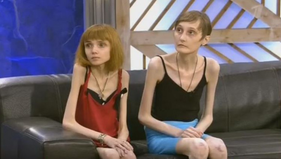Кристина Корягина и Анастасия Боева на "Пусть говорят".