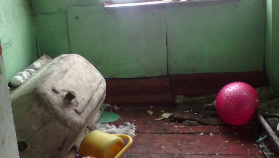 Обстановка в доме, где жила девочка.