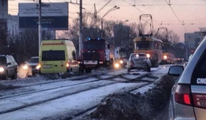 ДТП на Ленина-Кулагина в Барнауле.