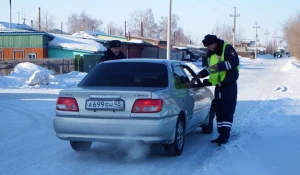 Антитеррористическое учение в Кулунде, ГИБДД.