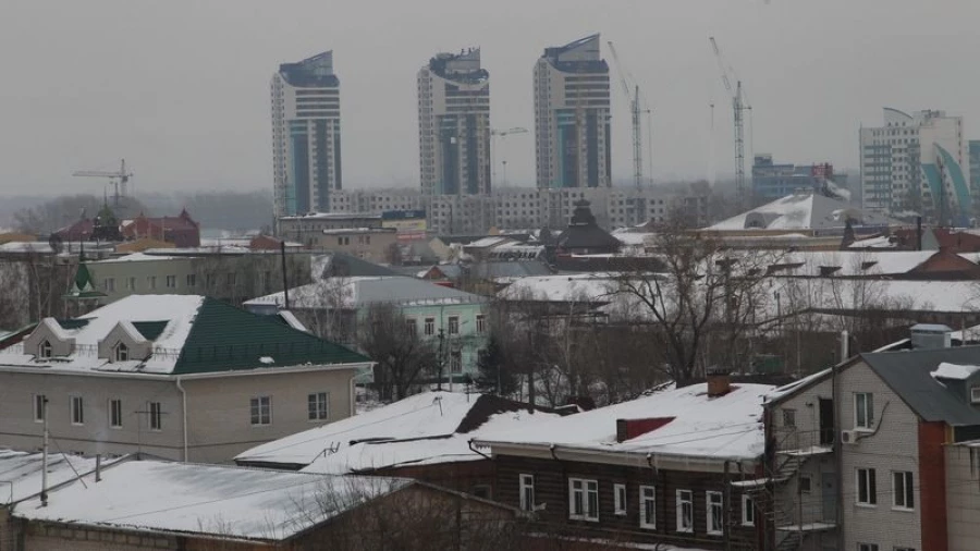 Современный дом СК &quot;Сибирии&quot; в историческом центре Барнаула.