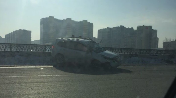 ДТП на мосту.