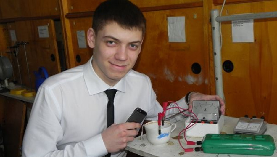 Игорь Сауэр, ученик 11 класса славгородской СОШ №15.