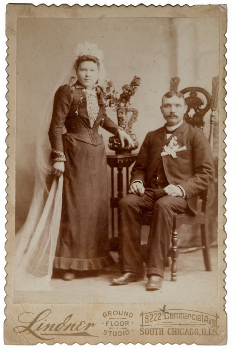 Американская свадьба в XIX веке.