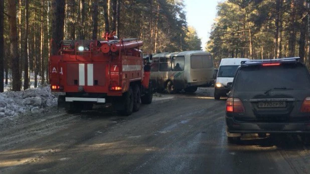 ДТП на Лесном тракте.