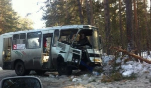 ДТП на Лесном тракте.