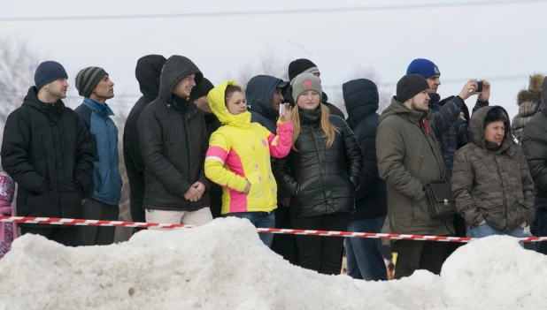 На барнаульском ипподроме прошел V этап кубка Сибири, Урала и Казахстана по зимним трековым гонкам