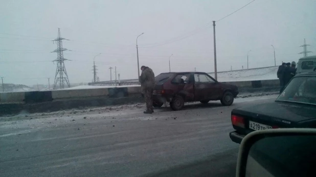 Авария на трассе М52.