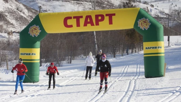 6 марта прошел первый Белокурихинский лыжный марафон.