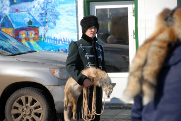 В Новотырышкино отпраздновали "Сибирскую масленицу".