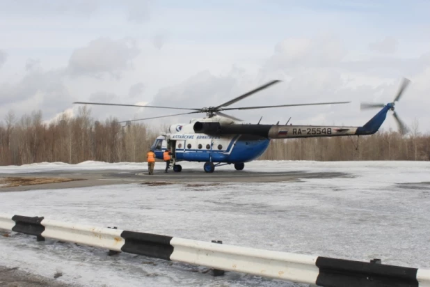 На Алтае провели тренировочные подрывы льда.