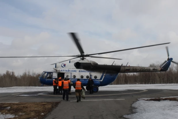 На Алтае провели тренировочные подрывы льда.