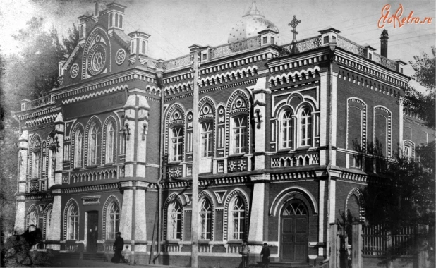 Бийск, 1917.  Пушкинское городское училище.