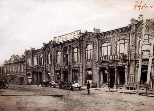 Бийск, 1900-1917. Магазин купца Осипова.