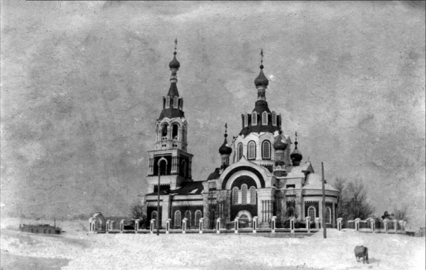 Бийск, 1914 год. Троицкий собор.