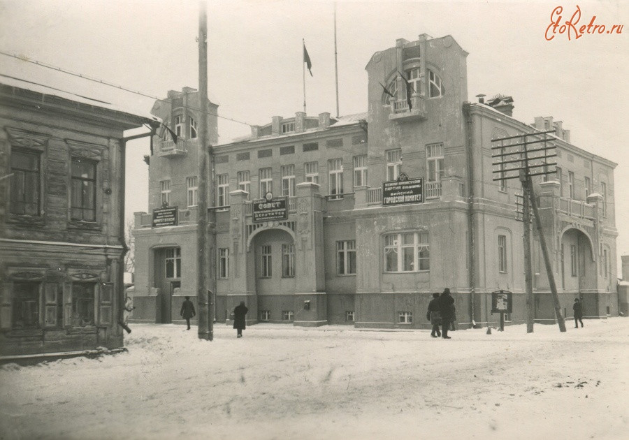Бийск, 1920-1930. Бывшая усадьба купцов Ассановых.