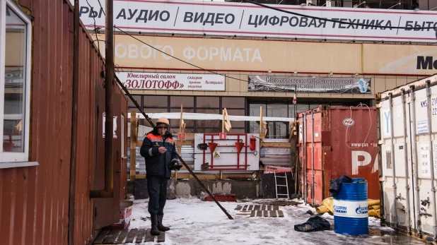 Репортаж со строительства туристического кластера в Барнауле.