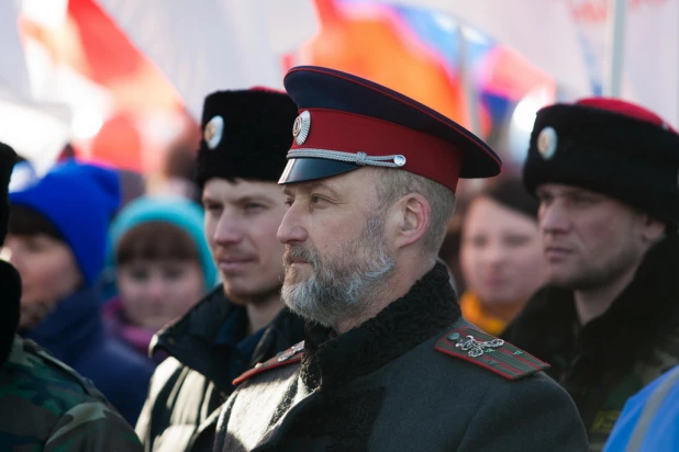 Митинг в день присоединения Крыма к России.