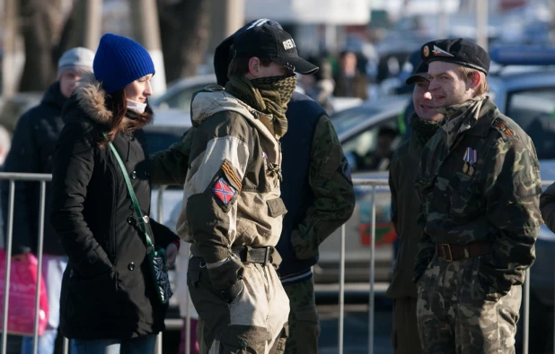 Митинг в день присоединения Крыма к России.