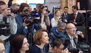 Алтайский край представляют журналистам на "Интурмаркете-2016".