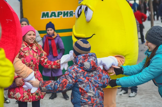 Закрытие лыжного сезона на "Трассе здоровья". 20 марта, 2016 год.