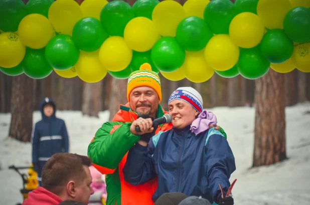 Закрытие лыжного сезона на "Трассе здоровья". 20 марта, 2016 год.