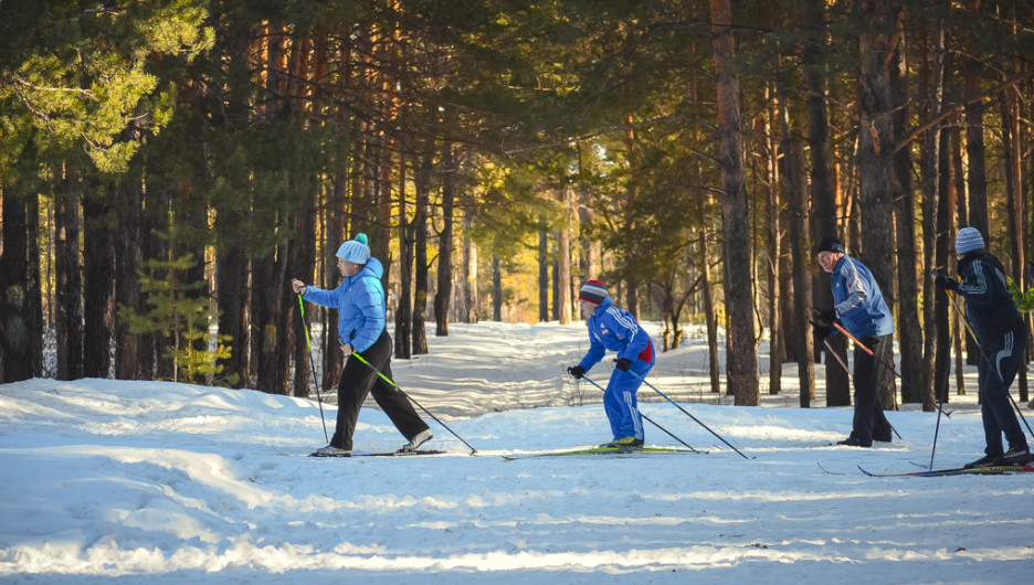 Закрытие лыжного сезона на "Трассе здоровья". 20 марта, 2016 год.