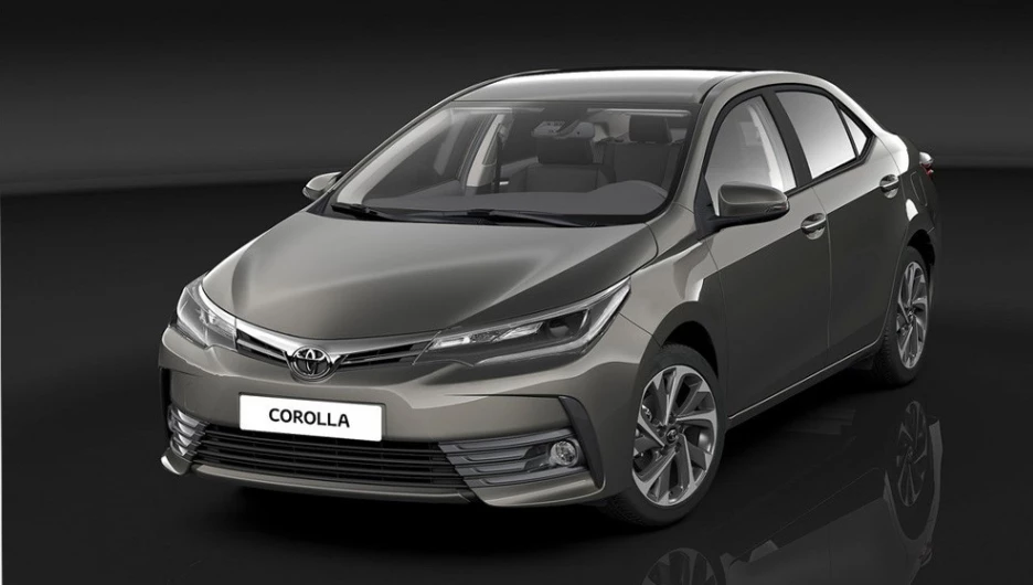 Рестейлинговая Toyota Corolla