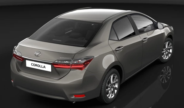 Рестейлинговая Toyota Corolla