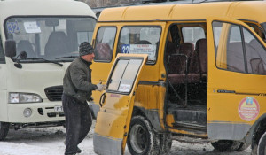 Авария маршрутного такси.Барнаул 2010г.