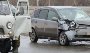 Авария в районе речного вокзала. 29 марта 2016 года.