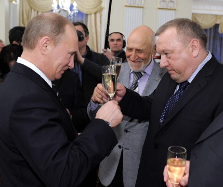 Владимир Путин и Владимир Шаманов.